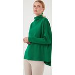 Lela Arkası Uzun Dik Yaka İnce Triko Bayan Kazak 4615002 BENETTON