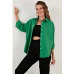 Lela CF21S163867 Beyaz Kadın Gömlek