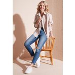 Lela CF21S163867 Taş Kadın Gömlek