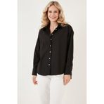 Lela Oversize% 100 Pamuk Poplin Gömlek Bayan GÖMLEK CF21S163867