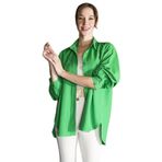 Lela Pamuklu Oversize Dokuma Gömlek Bayan GÖMLEK 6234760