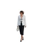 Lela Premium Regular Fit V Yaka Çift Kemerli Peluş Hırka Bayan HIRKA 680HI00112