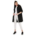 Lela Regular Fit Çıkarılabilir Kapüşonlu İnce Mevsimlik Mont Bayan MONT 497SEZEN