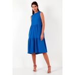Lela Regular Fit Kolsuz Midi Elbise Bayan ELBİSE 5869008