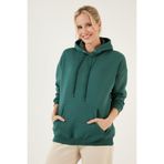 Lela Regular Fit Pamuklu Kapüşonlu Yaka Şardonlu Kışlık 2'li Paket Sweat Bayan SWEAT 5863854S2