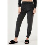 Lela Regular Fit Yumuşak Dokulu Kadife Pijama Takımı Bayan PİJAMA TAKIMI 6094200W4