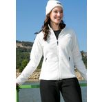 Lela Slim Fit Anti-Pilling Tüylenme Yapmayan Fermuarlı Cepli Hırka Bayan Polar 5907002 EKRU