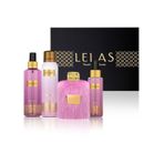 Lelas 1580 Pinky Siyah Kutulu Hediyelik Set (Parfüm+Deodorant+Vücut Spreyi+Saç Spreyi)