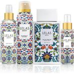 Lelas Motif 85 ML EDP 4'lü Unisex Parfüm Seti - Siyah Hediye Kutulu - 1584