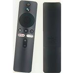 Lelukee Şunlar için uygundur Mi TV Stick/MI Box 4S 4K için uzaktan kumanda Mi TV Stick için Bluetooth ve sesli kumandalı yedek uzaktan kumanda