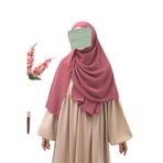 Lemaye Cazz Krep Büyük Boy Şal – Koyu Pembe - Koyu Pembe