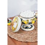 Lemon Emaye Ayaklı Şekerlik 13CM