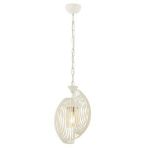 Lemon Modern Avize E27 12w 20cm Metal Beyaz Avonni-av-1905-1bby Boyalı