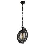 Lemon Modern Avize E27 12w 20cm Metal Siyah Avonni-av-1905-1bsy Boyalı