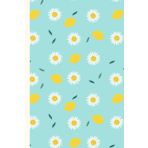 Lemons and daisies notebook journal: Cute bold aesthetic gift for family friends work stationary