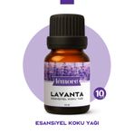 Lemore Lavanta Uçucu Koku Yağı Buhurdanlık Yağı Difüzör Esansı Küre 10ml