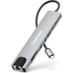 Lemorele TC19PLUS, 8 In 1 USB Type-C Hub Çoklayıcı, 4K HDMI USB 3.0 Ethernet, Pd Şarjlı 8'i 1 Arada Çoğaltıcı