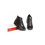 LEMOSSA SHOES LEMOSSA KADIN BOT ORTOPEDİK ANNE YARIM KISA GÜNLÜK ,LASTİKLİ İÇİ POLARLI , FERMUARLI
