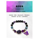 LEMURYANSTONE Kova Burcu Kadın BileklikAmetist-Akik-Akuamarin-Obsidyen-Hematit-Aytaşı-Labradorit TYCVUS3R7N170712598241106