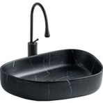 Lena E-2107SM Tezgah Üstü Porselen Lavabo