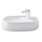 Lena E-2109 Tezgah Üstü Porselen Lavabo