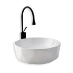 Lena E-2110 Tezgah Üstü Porselen Lavabo