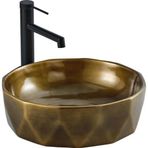Lena E-2110BR Bronz Tezgah Üstü Çanak Lavabo