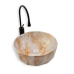Lena E-2110M2 Tezgah Üstü Porselen Lavabo