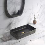 Lena E-4061S Tezgah Üstü Porselen Lavabo