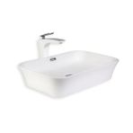 Lena E-4160 Beyaz Tezgah Üstü Lavabo