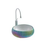 Lena E-4161M Tezgah Üstü Porselen Lavabo