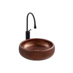 Lena E-4161X Tezgah Üstü Porselen Lavabo