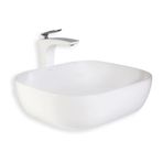 Lena E-4613 Tezgah Üstü Porselen Lavabo