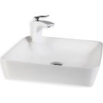 Lena E-4620 Beyaz Tezgah Üstü Porselen Lavabo