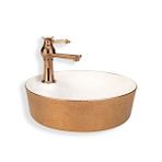 Lena E-5001R Bakır Tezgah Üstü Lavabo