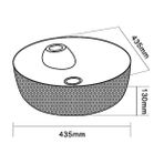 Lena E-5002G Porselen Lavabo