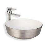 Lena E-5004G Tezgah Üstü Porselen Lavabo