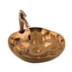 Lena E-5006R Tezgah Üstü Porselen Lavabo