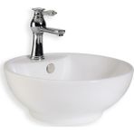 Lena E-5033 Tezgah Üstü Porselen Lavabo