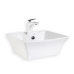 Lena E-5049 Tezgah Üstü Porselen Lavabo