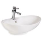 Lena E-5251 Tezgah Üstü Porselen Lavabo