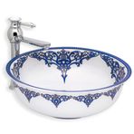 Lena E-7019 Tezgah Üstü Özel Seri Porselen Lavabo