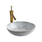 Lena E-7032 Altın Tezgah Üstü Lavabo