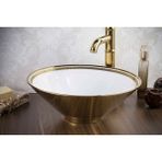 Lena E-8117 Tezgah Üstü Porselen Lavabo