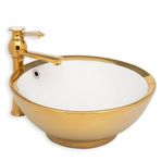 Lena E-8118 Tezgah Üstü Porselen Lavabo