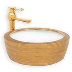 Lena E-8122 Tezgah Üstü Porselen Lavabo