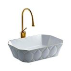 Lena E-8141 Tezgahüstü Lavabo