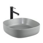 Lena E-W1203MG Mat Gri Tezgah Üstü Lavabo