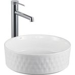 Lena E-W5001 Beyaz Tezgahüstü Lavabo