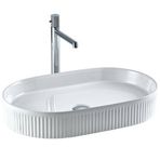 Lena - Tezgagh Üstü Porselen Lavabo Beyaz Outlet - EY-4702-